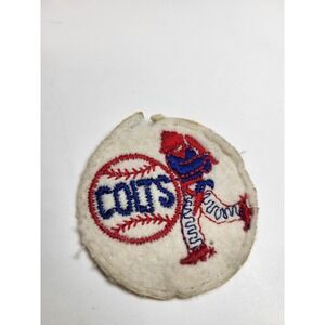 Vintage 1950s/60s MLB Felt Patch Baseball Team 2"x2" Houston Colt .45s Colts